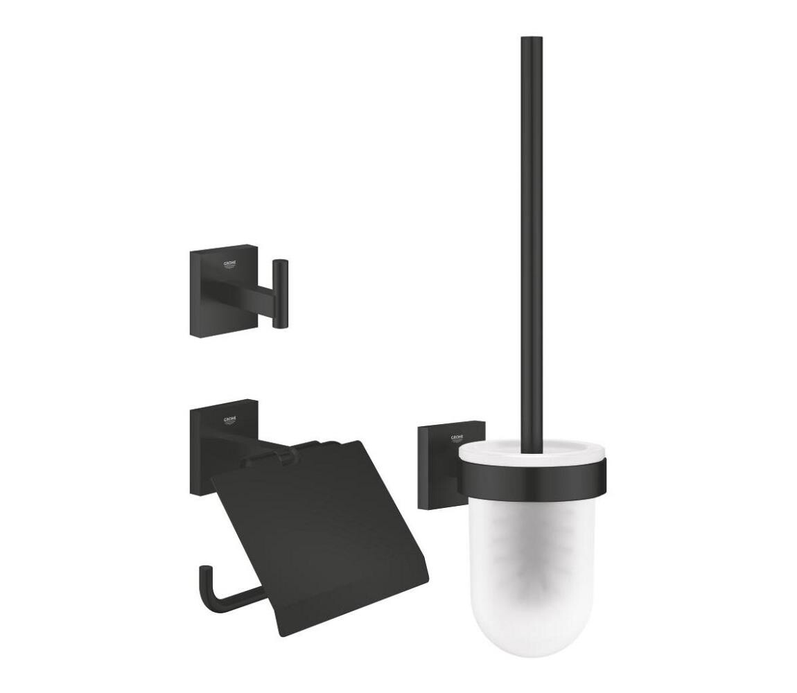 GROHE GROHE 411232430 - Sada doplňků pro toaletu 3 v 1 ESALS lesklý chrom