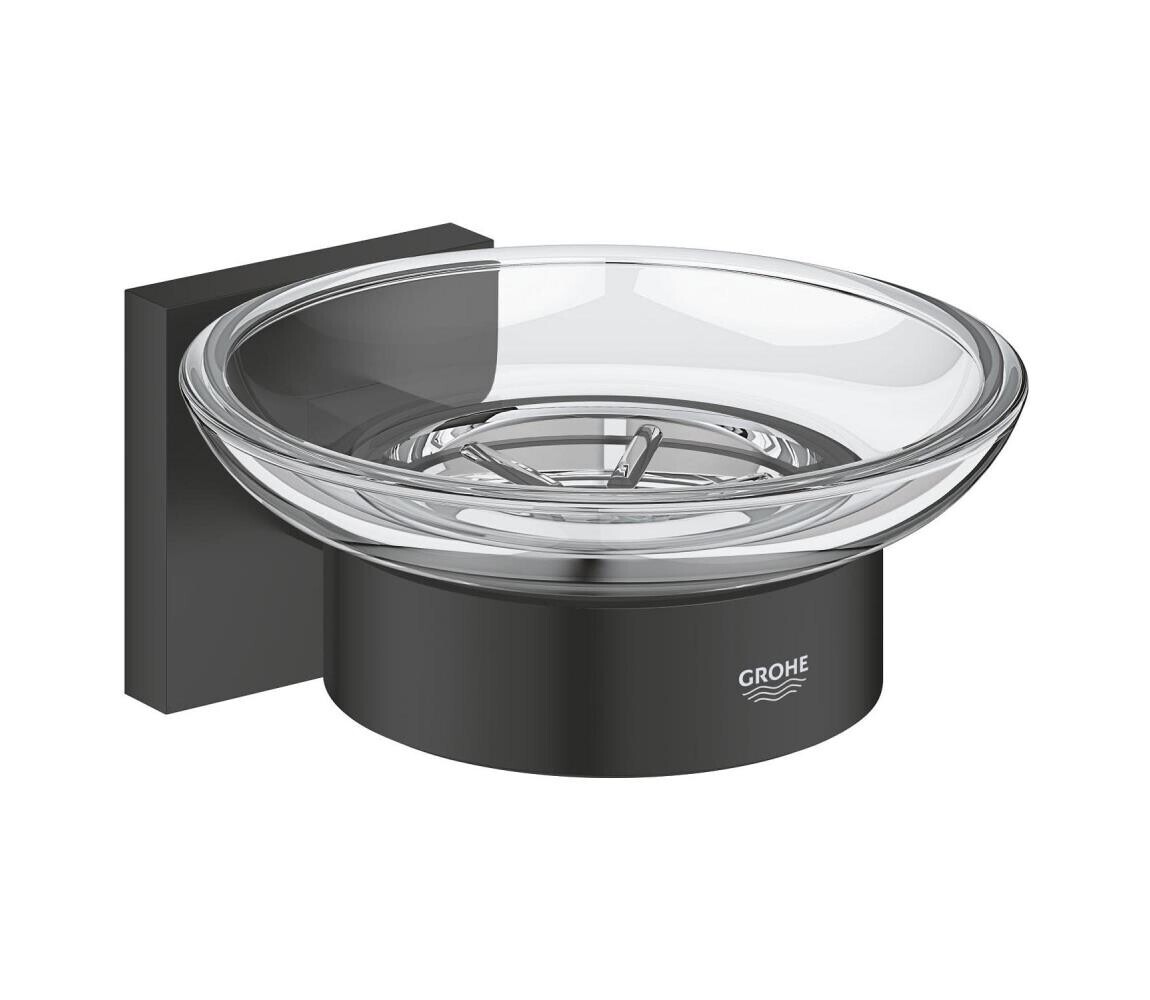 GROHE GROHE 410962430 - Miska na mýdlo START CUBE 110 x 56 x 125 mm černá