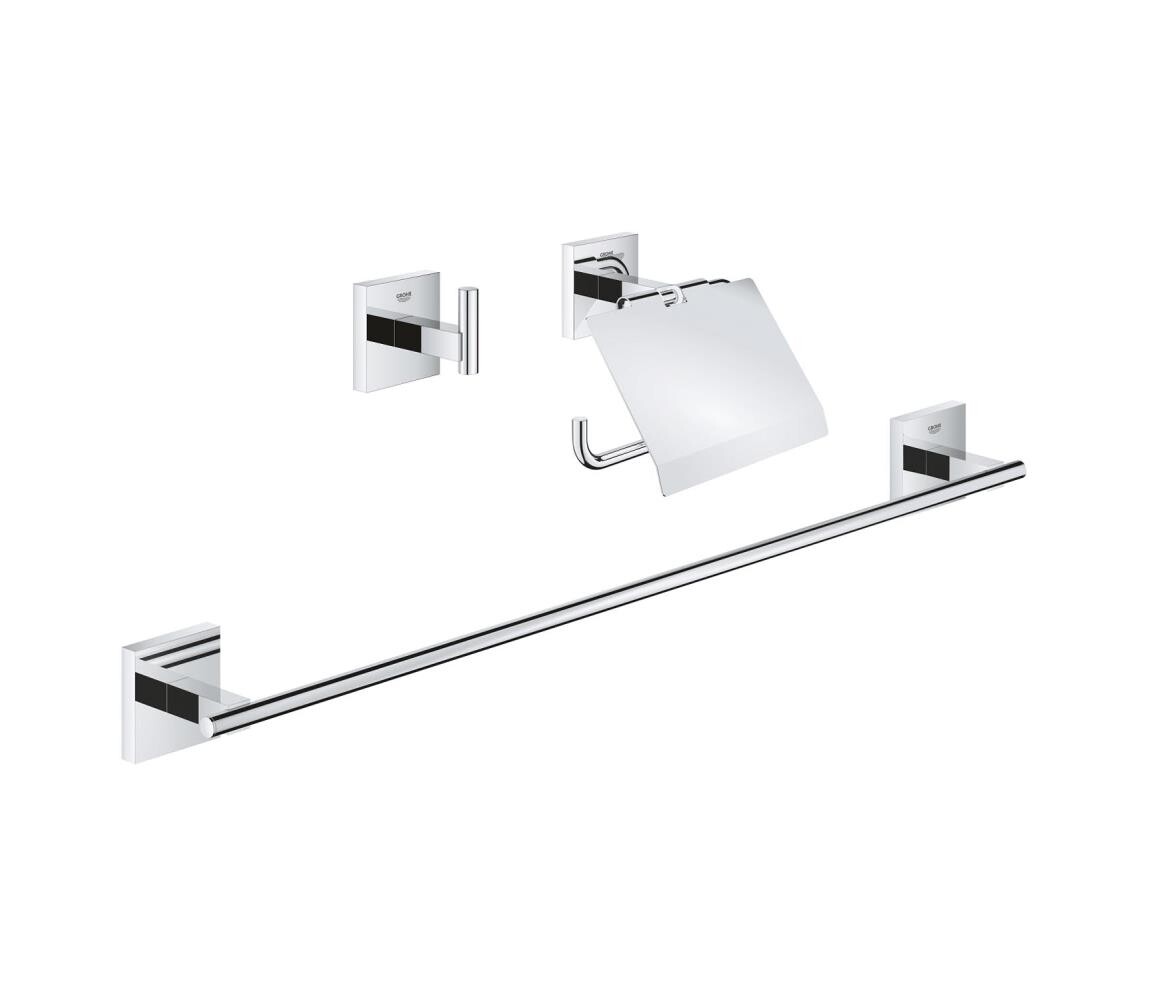 GROHE GROHE 41124000 - Sada doplňků START CUBE 558 mm lesklý chrom