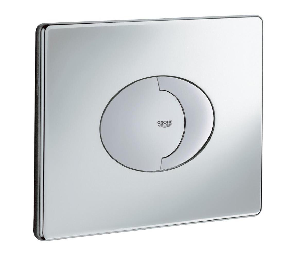 GROHE GROHE 38506000 - Splachovací tlačítko SKATE AIR 156 × 197 mm lesklý chrom