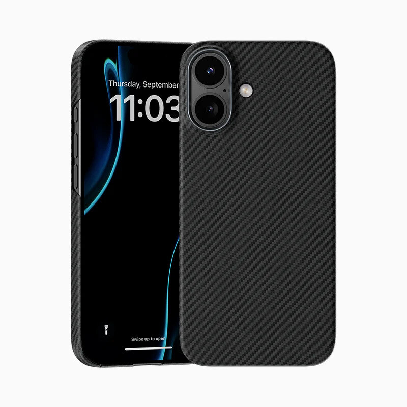 Zadní kryt Benks Magnetic Armor Air Kevlar Metal Frame 600D (0067) pro iPhone 17 black
