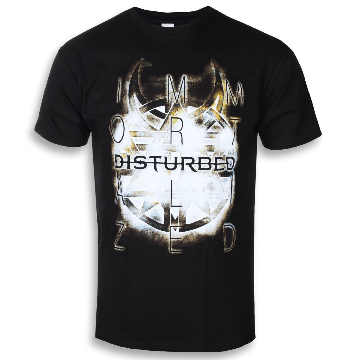 Tričko metal pánské Disturbed - Symbol - ROCK OFF - DISTS07MB S