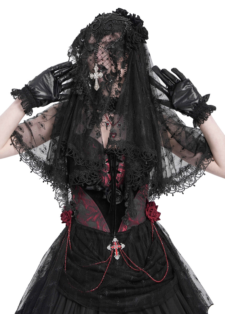 závoj DEVIL FASHION - Gothic