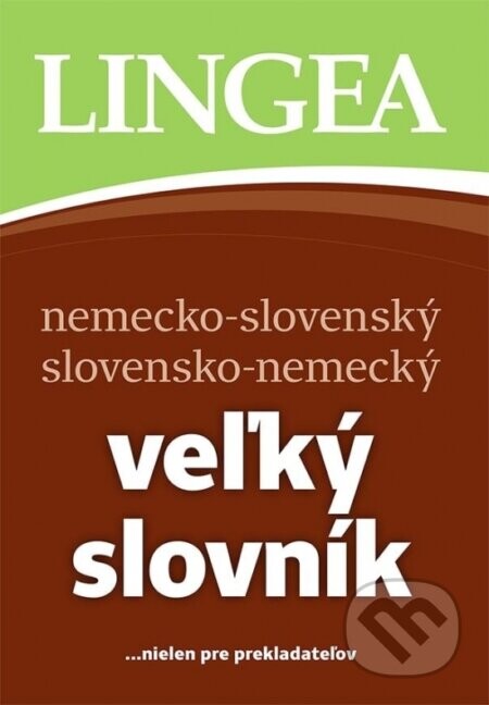 Nemecko-slovenský a slovensko-nemecký veľký slovník - Lingea