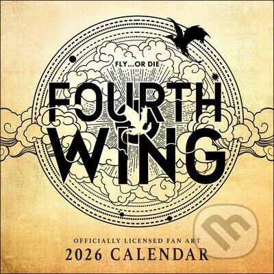 Fourth Wing: Officially Licensed Fan Art 2026 Wall Calendar - Andrews McMeel