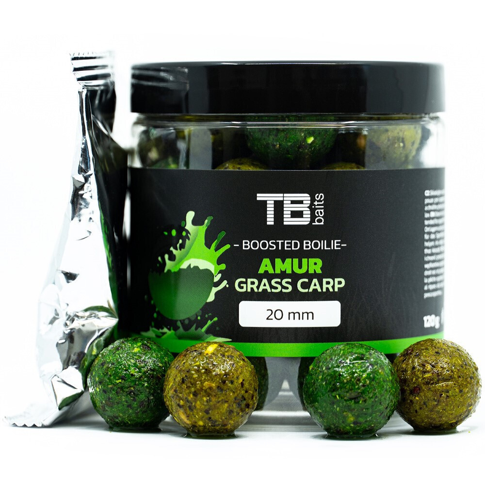 TB baits - Boosterované boilie Amur 120g 20mm