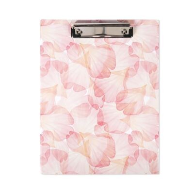 Desky s klipem A4 - Růžové květy Albi