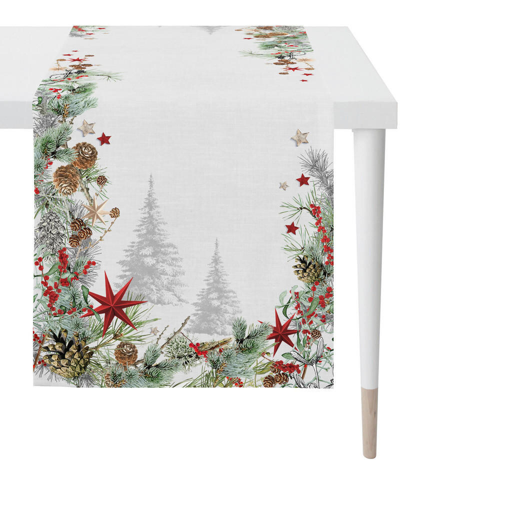 XXXL BĚHOUN NA STŮL, 48/140 cm, červená