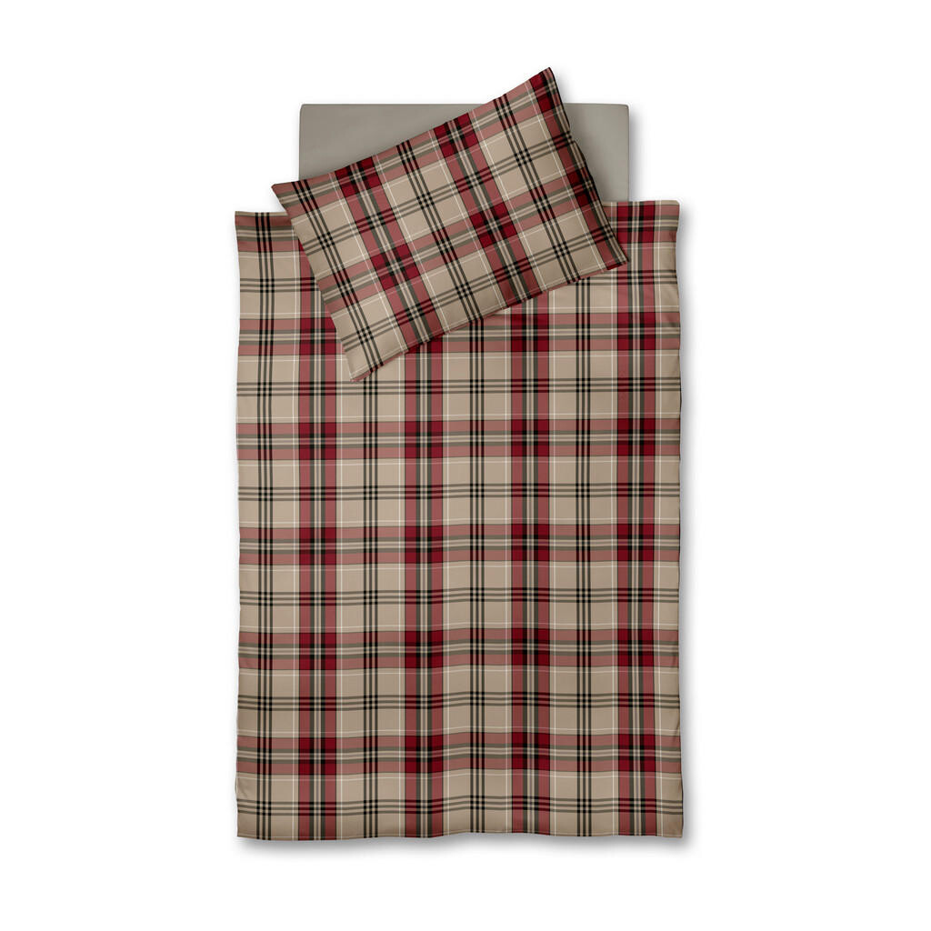 Fleuresse POVLEČENÍ, makosatén, antracitová, barvy zlata, 140/220 cm