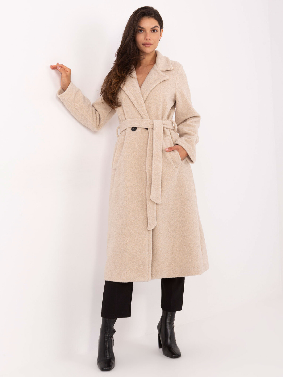 Coat IT-PL-96765.17P-light beige