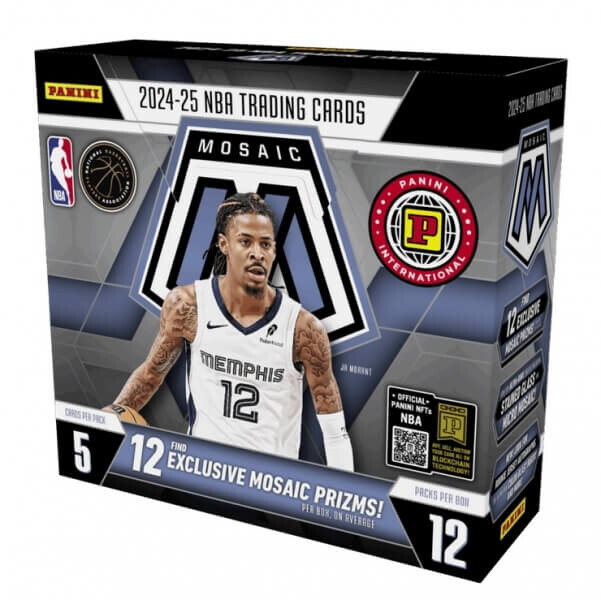 2024-2025 Panini Mosaic Basketball Hobby Box International