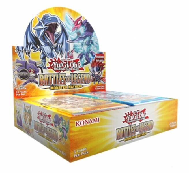 Yu-Gi-Oh – Battle of Legends: Monster Mayhem Booster Box