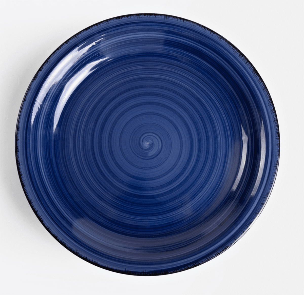 Sada OBLAN | talíře tmavě modré, 4 ks | 27 cm | 706646