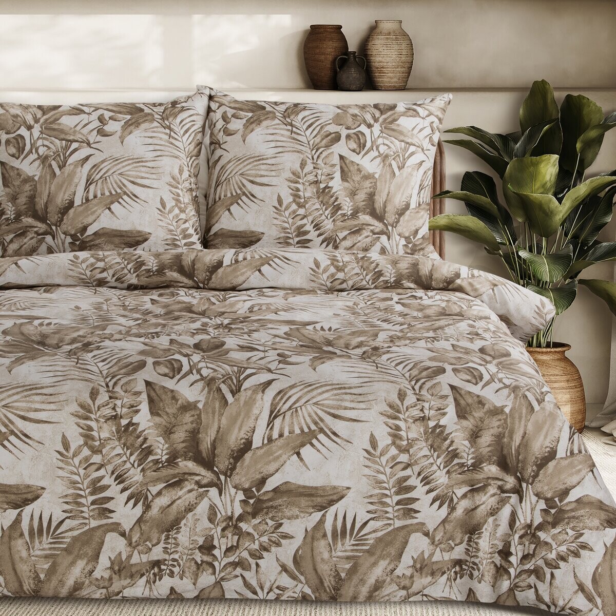 Povlečení GASTON II. 100% bavlna 1x 220x200 cm, 2x povlak 70x80 cm francouzské povlečení MyBestHome