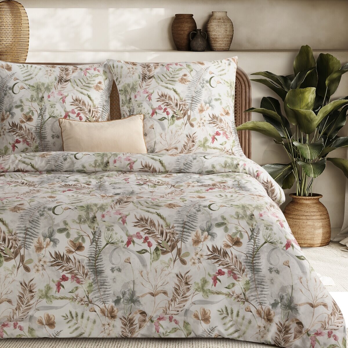 Povlečení GASTON III. 100% bavlna 1x 220x200 cm, 2x povlak 70x80 cm francouzské povlečení MyBestHome