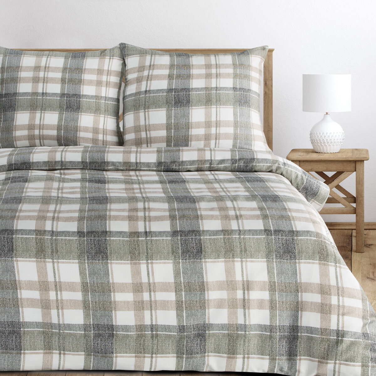 Povlečení GEOMA II. 100% bavlna 1x 220x200 cm, 2x povlak 70x80 cm francouzské povlečení MyBestHome