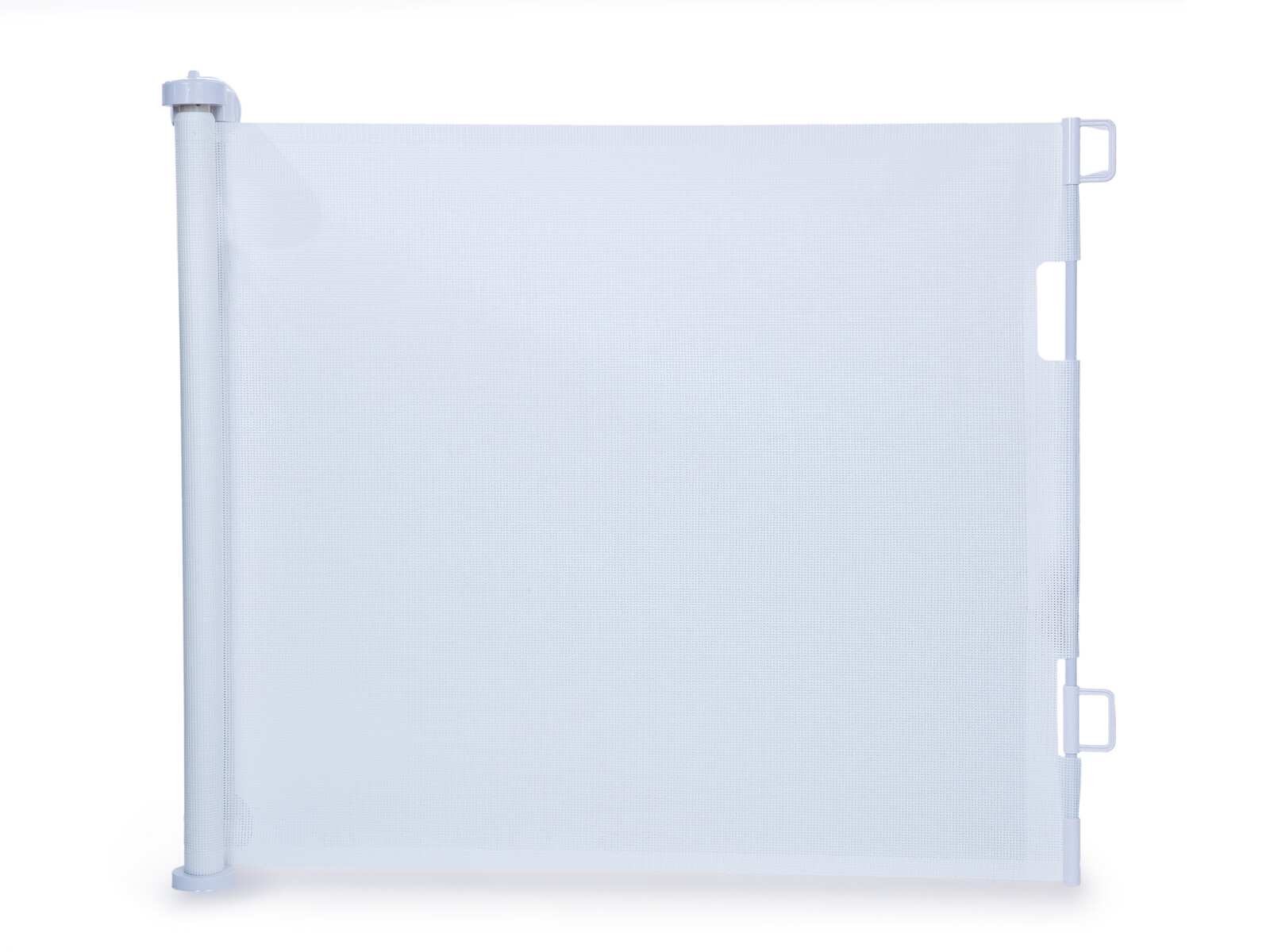 SECURITY | Roletová zatahovací bezpečnostní zábrana pro děti a domácí mazlíčky bílá