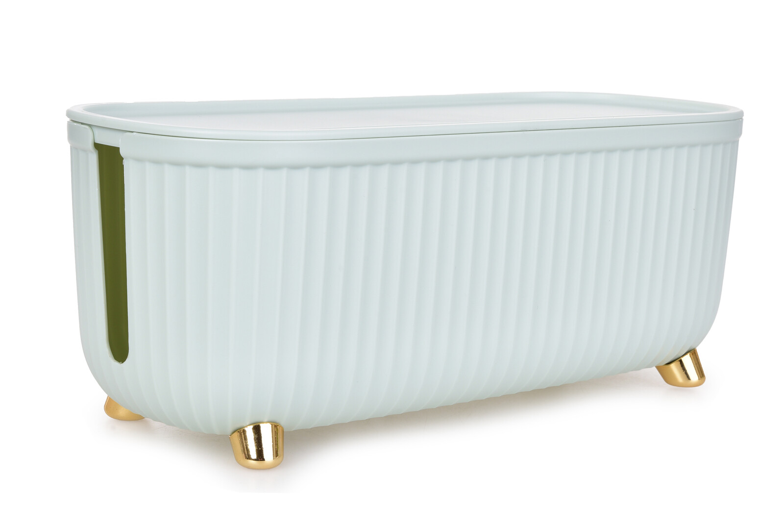 KABELOPOŘADNÍK | Stylový organizér kabelů | úložný box | mátový