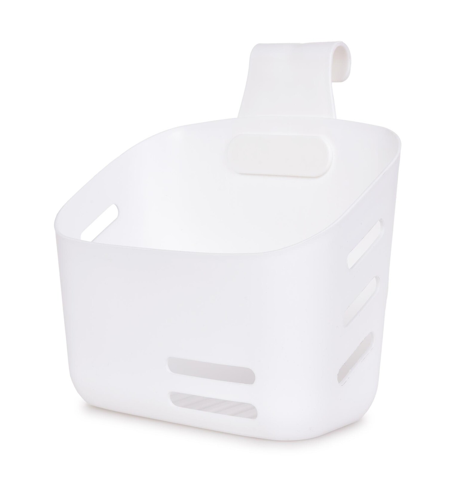 PRAKTIK | Multifunkční modulární organizér s háčkem na zavěšení | bílý | 21 cm