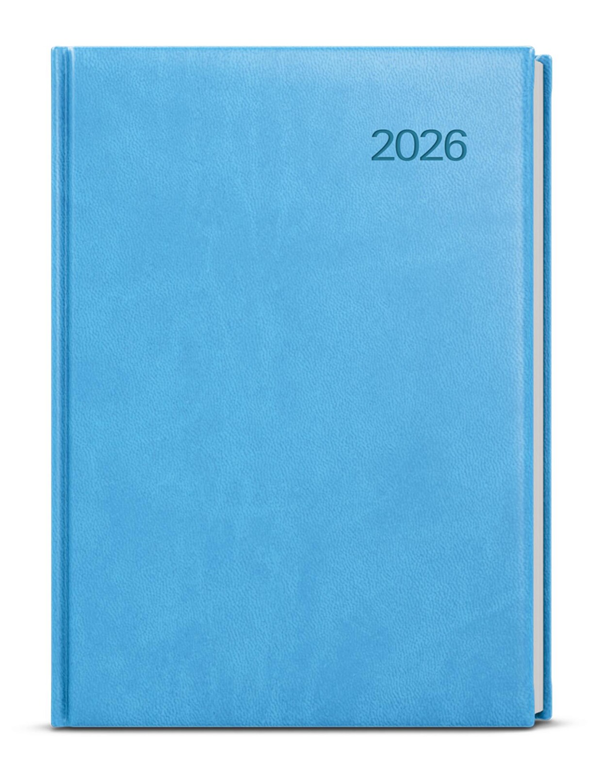 Týdenní diář 2026 Vivella - A5, světle modrý