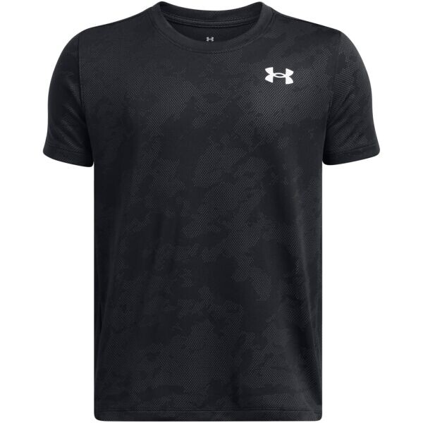 Under Armour TECH VENT JACQUARD TEE Chlapecké sportovní triko, černá, velikost XL