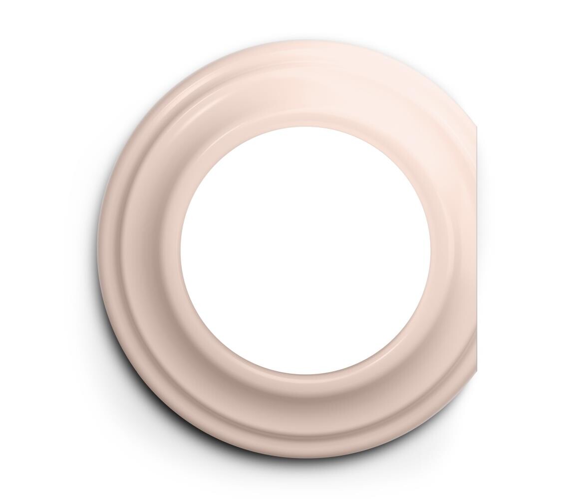 lap lap - Retro rámeček krajní starorůžová