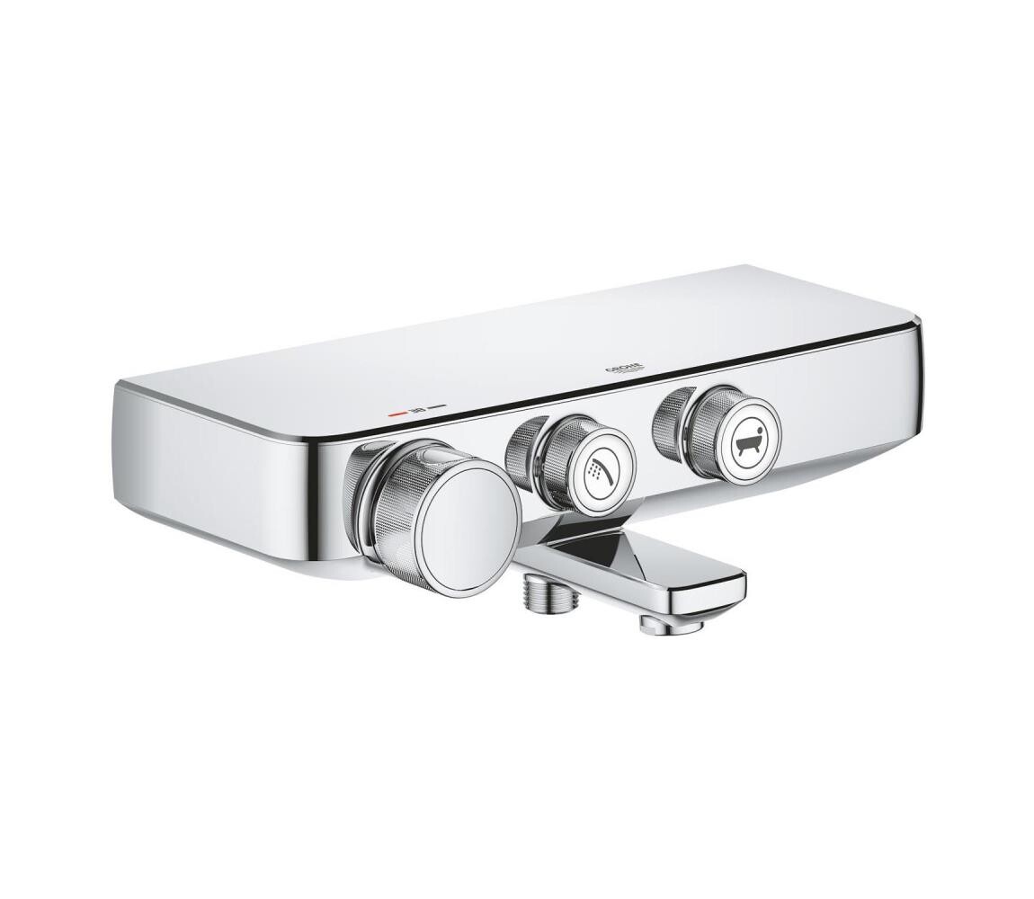 GROHE GROHE 34718000 - Termostatická vanová baterie GROHTHERM SMARTCONTROL 12” chrom