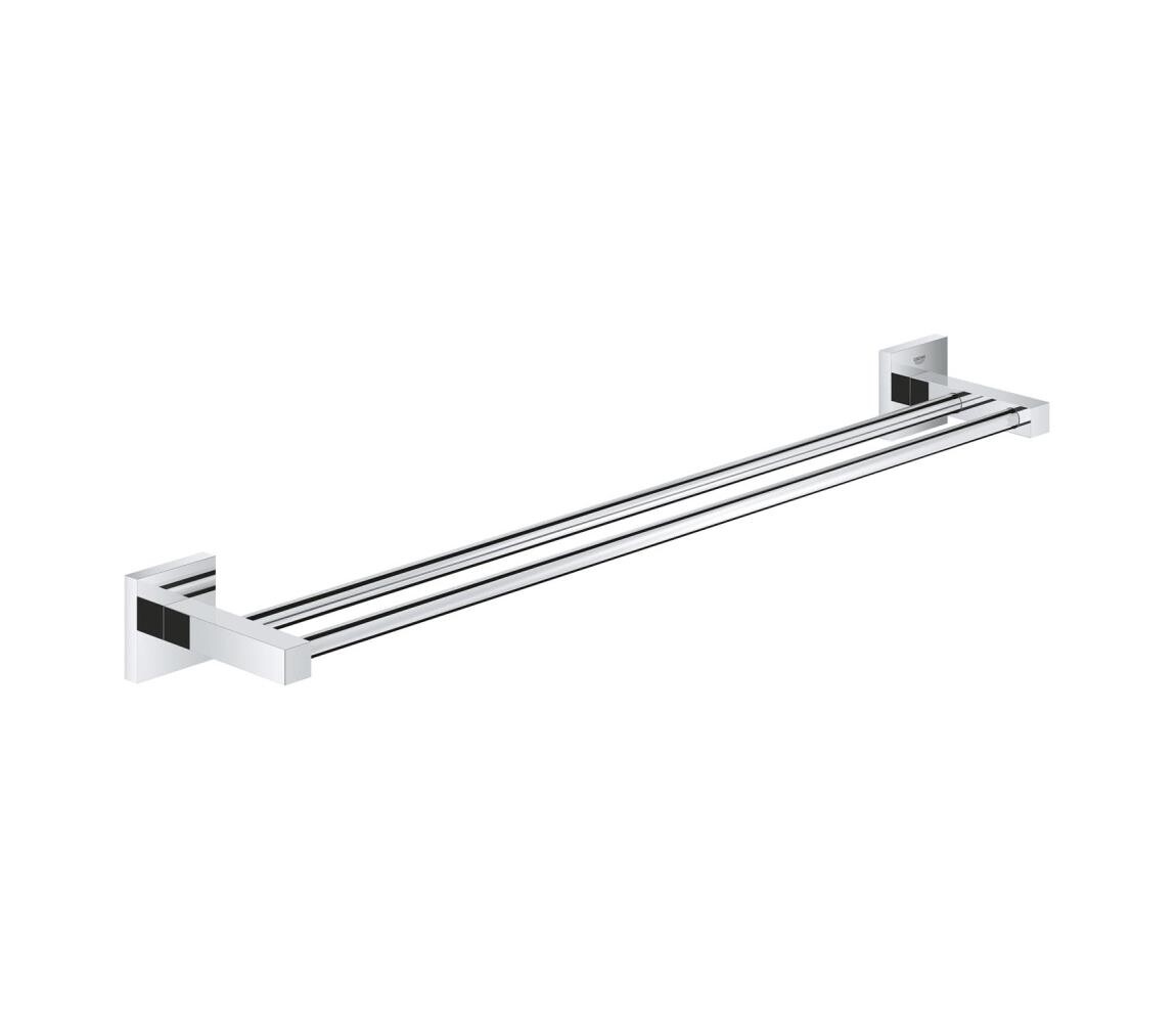 GROHE GROHE 41104000 - Dvouramenný držák na ručníky START CUBE 654 mm lesklý chrom