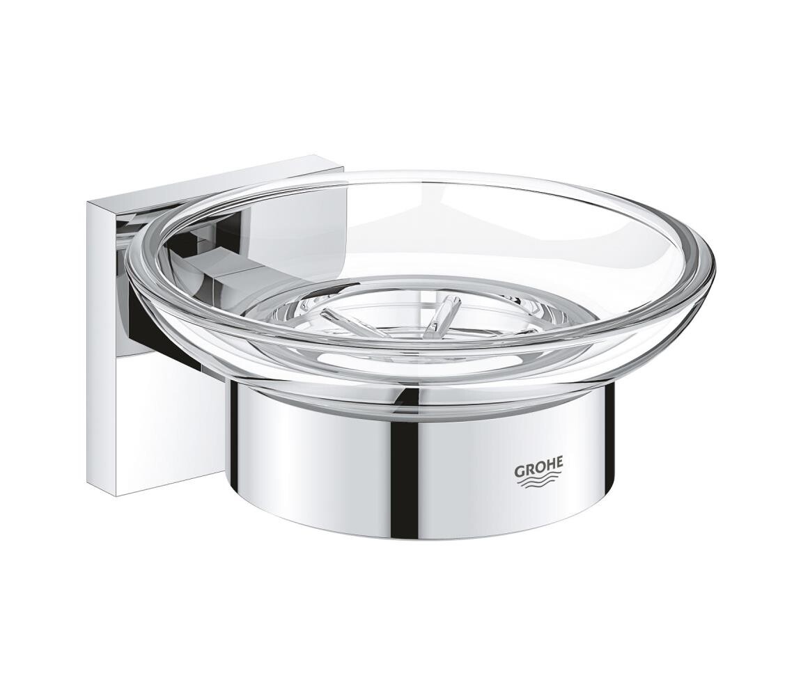 GROHE GROHE 41096000 - Miska na mýdlo START CUBE 110 × 56 × 125 mm lesklý chrom