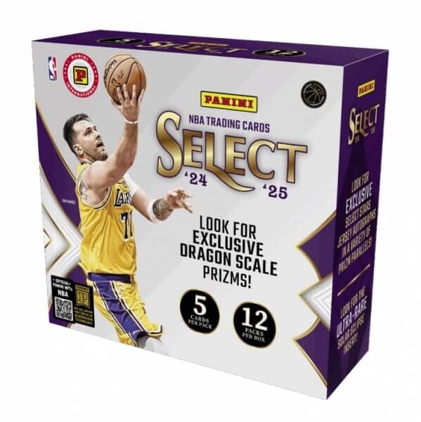 2024-2025 NBA karty Panini Select Basketball Hobby Box International
