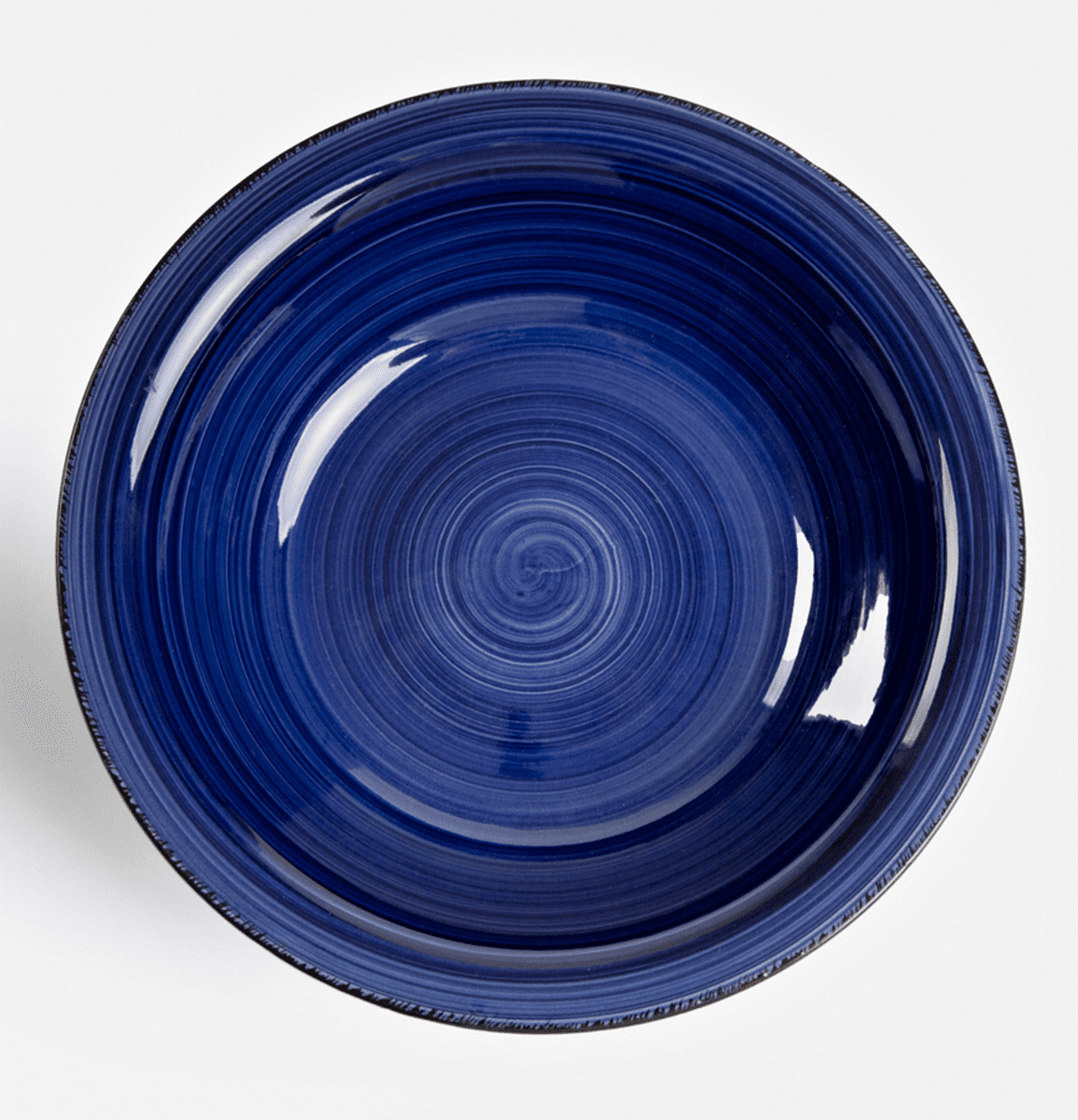 Sada OBLAN | hluboké tmavě modré talíře, 4 ks | 21 cm | 706660