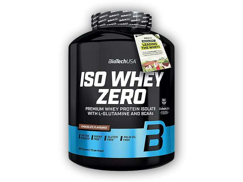 BioTech USA Iso Whey Zero 1816g Varianta: vanilka