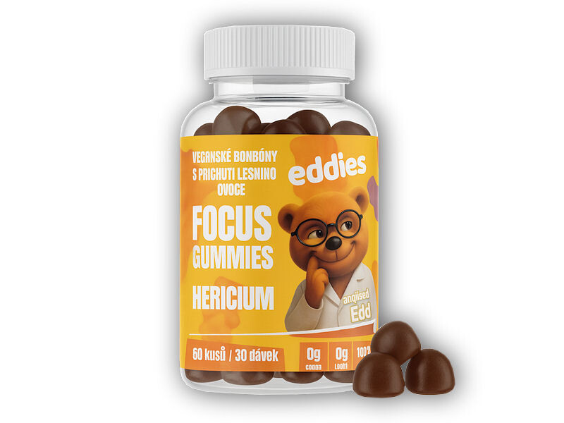 eddies Eddies - Focus Gumídci na podporu paměti 60 ks