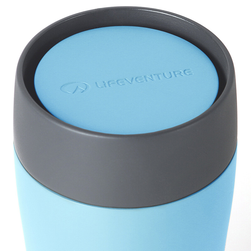 Lifeventure One Touch Thermal Mug, 350 ml, blue