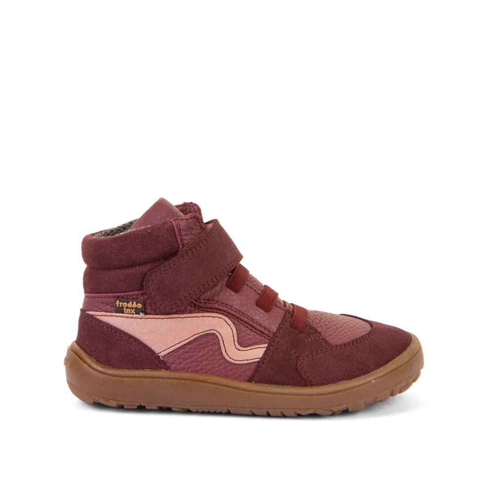 FRODDO TEX GO Bordeaux II Dětské celoroční barefoot boty - 25