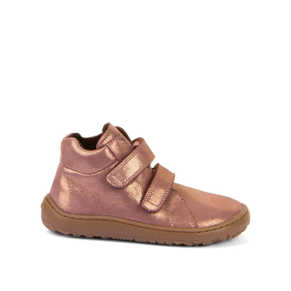 FRODDO KOTNÍKOVÉ Pink/Gold Dětské celoroční barefoot boty - 22