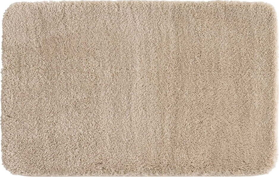 Světle hnědá koupelnová předložka 50x80 cm Mael – douceur d'intérieur