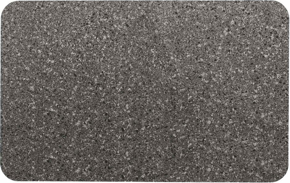 Antracitová koupelnová předložka 50x80 cm Granite – douceur d'intérieur