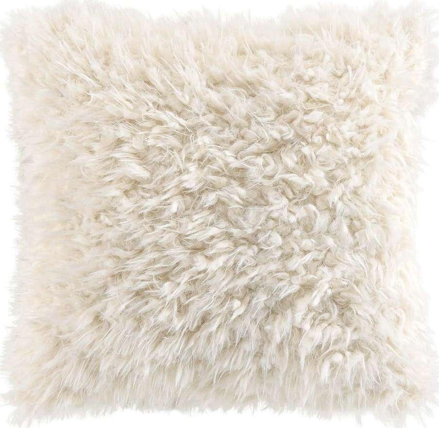 Dekorační polštář z umělé kožešiny 45x45 cm Mouton – douceur d'intérieur