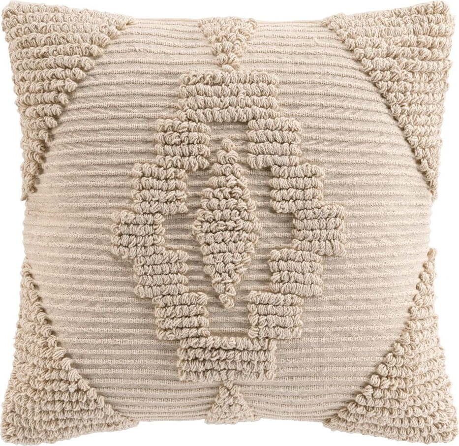 Dekorační polštář s příměsí bavlny 45x45 cm Kamary – douceur d'intérieur