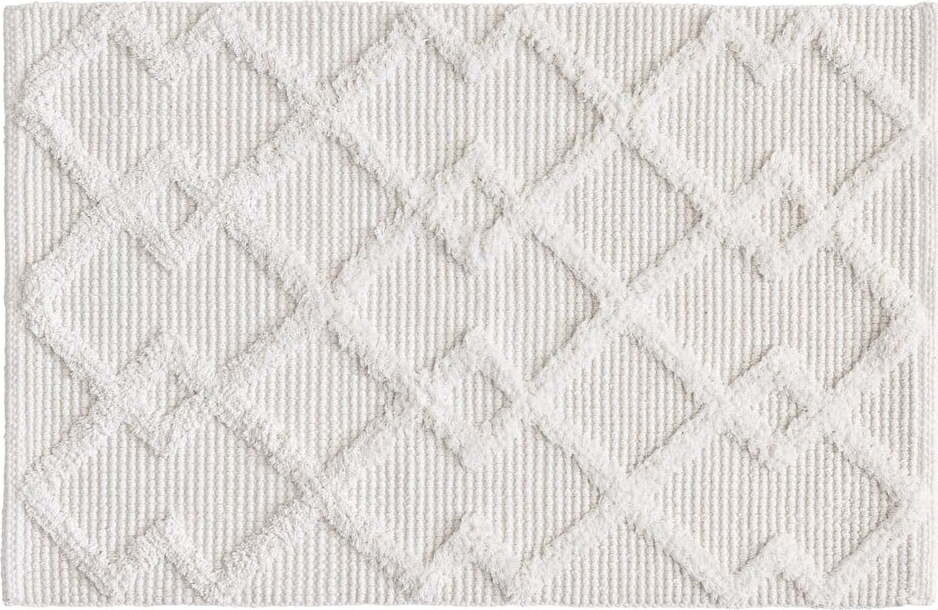 Krémová koupelnová předložka 50x80 cm Otis – douceur d'intérieur