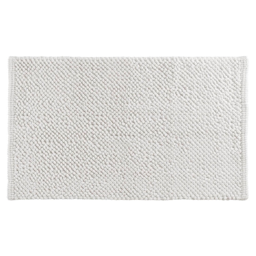 Bílá koupelnová předložka 50x80 cm Yanis – douceur d'intérieur