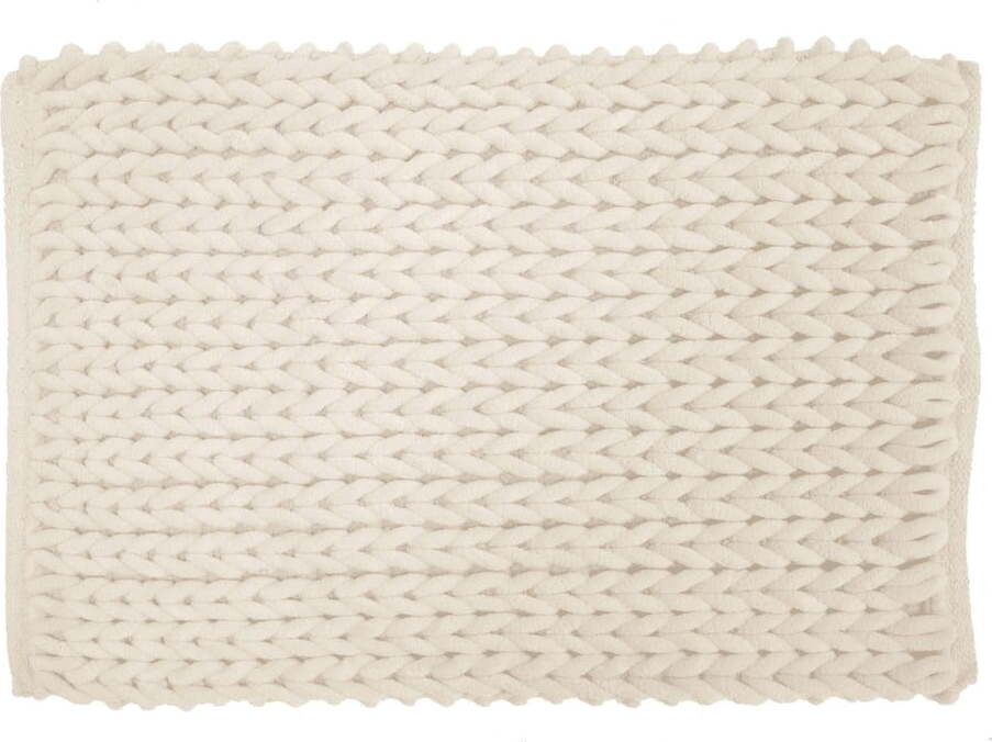 Krémová koupelnová předložka 50x80 cm Ariel – douceur d'intérieur