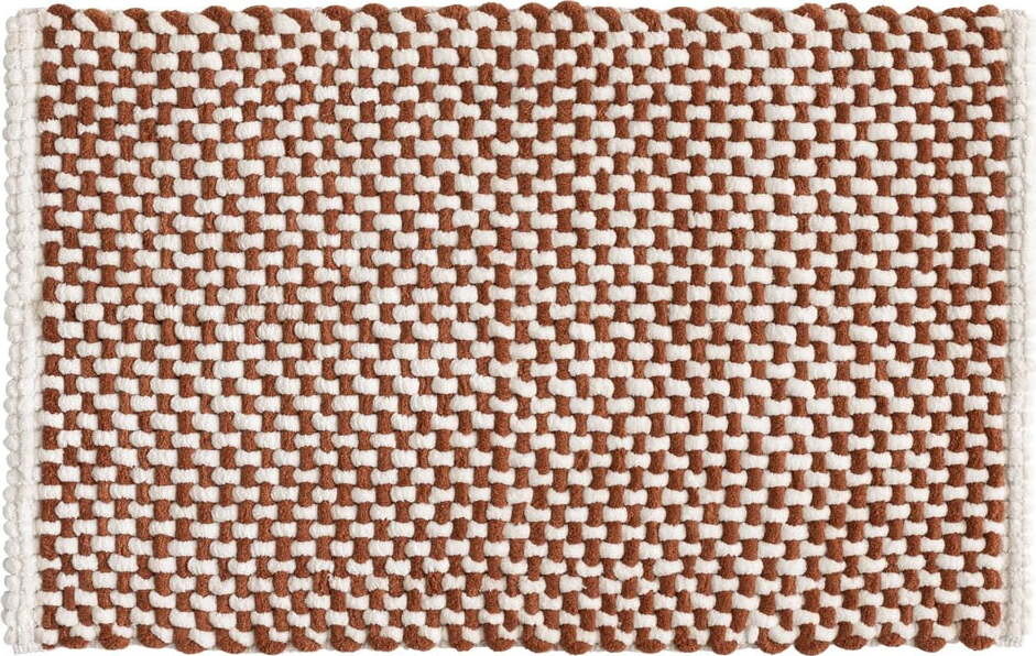 Koupelnová předložka v terakotové barvě 50x80 cm Rafael – douceur d'intérieur