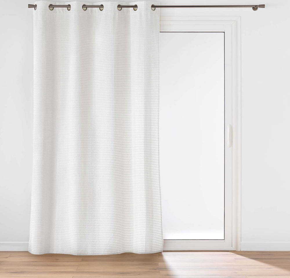 Bílý sametový závěs 140x260 cm Swing – douceur d'intérieur