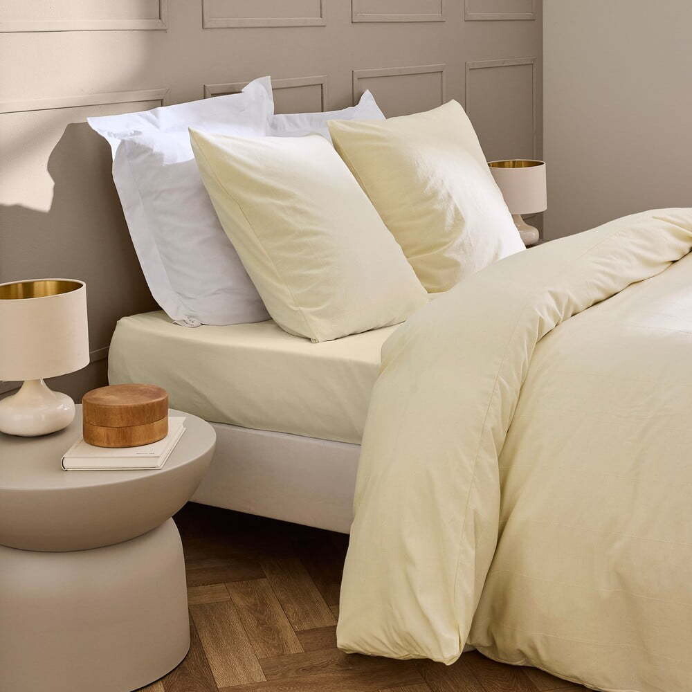 Slonovinové prostěradlo 140x190 cm Linella – douceur d'intérieur