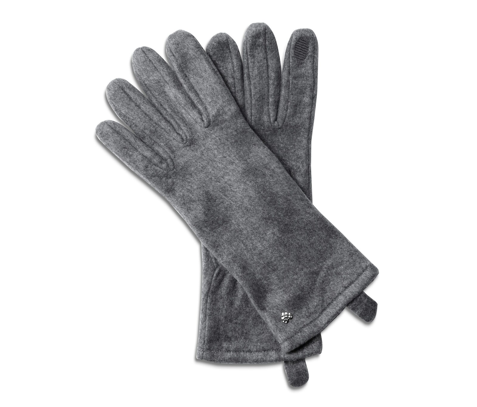 Tchibo - Fleecové rukavice - pro ženy - vel. 8 - barva: šedá