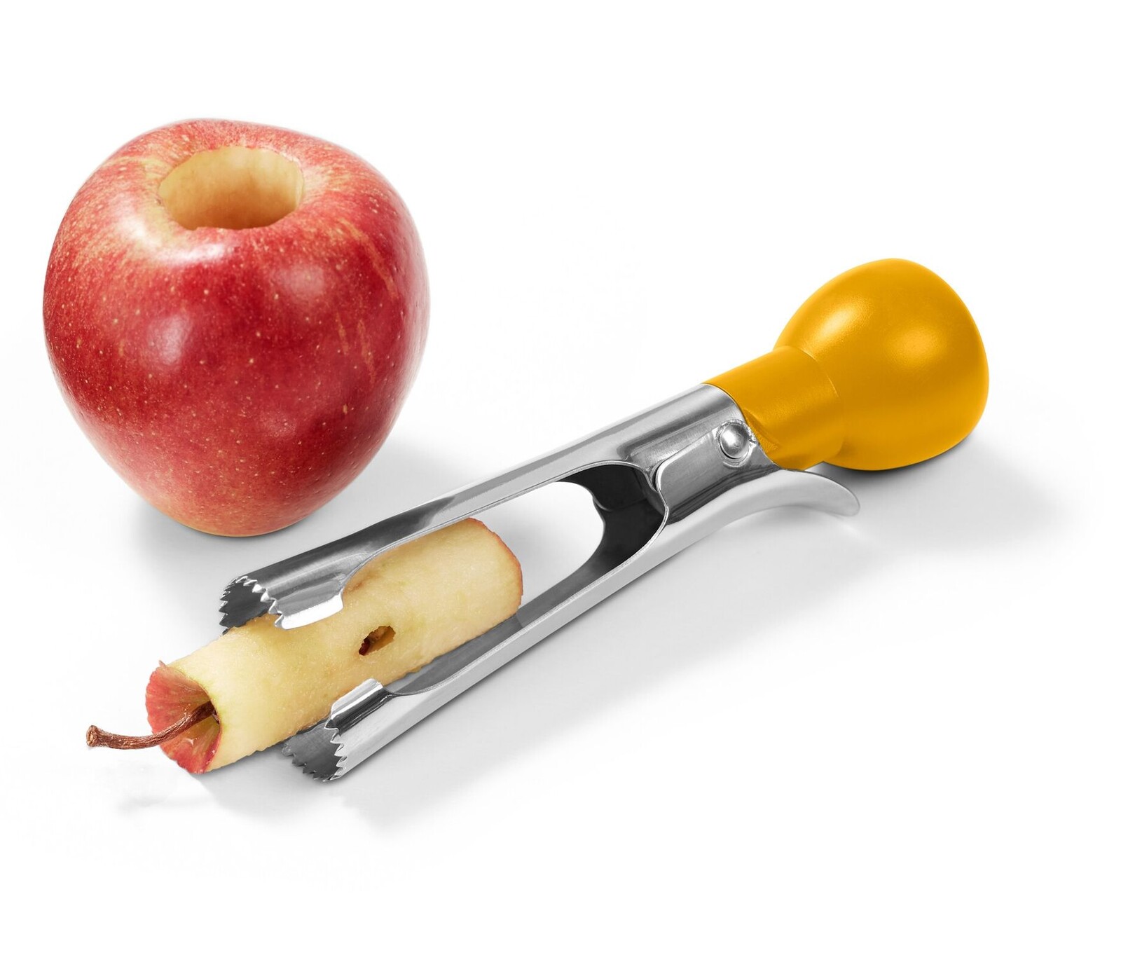 Tchibo - Vykrajovač jádřinců - barva: žlutá