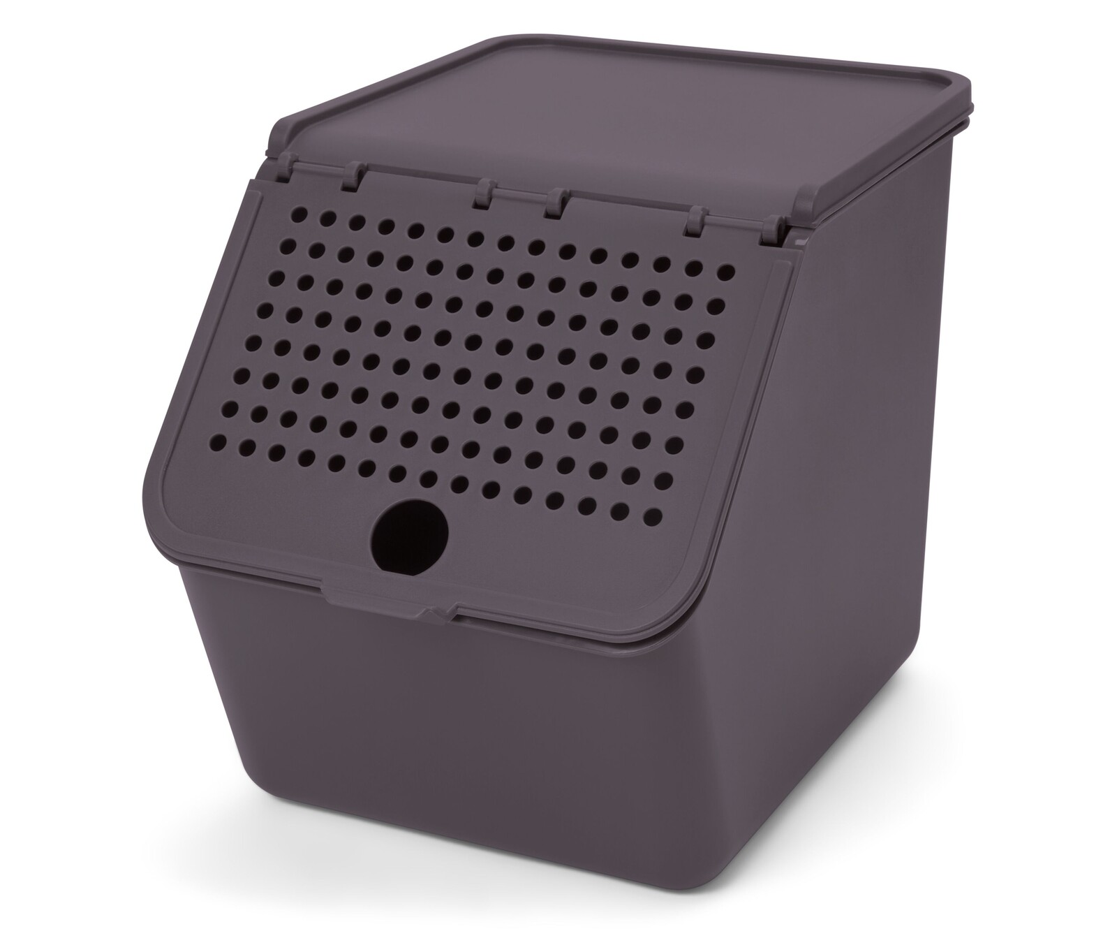 Tchibo - Úložný box na zeleninu - barva: šedá