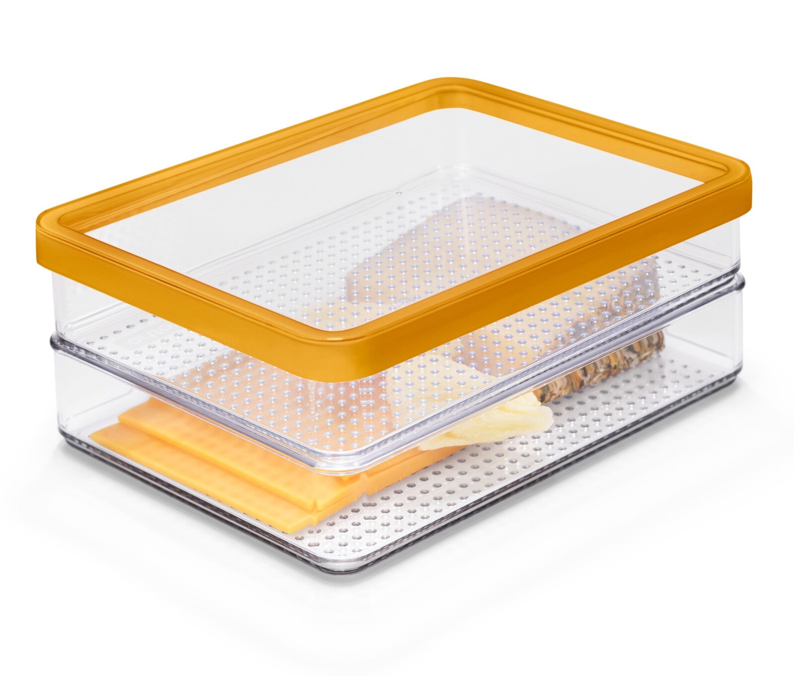 Tchibo - Nádoby na skladování potravin v lednici - barva: žlutá